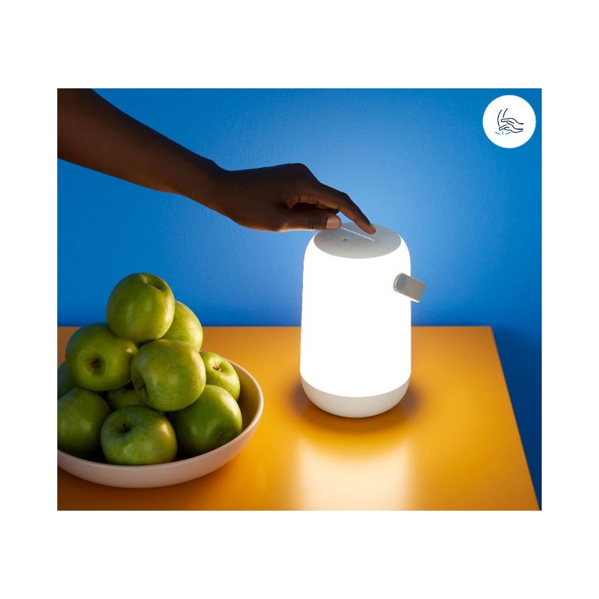 WiZ - LED RGBW Aptumšojama pārnēsājama lampa MOBILE LED/13,5W/5V 2200-6500K Wi-Fi