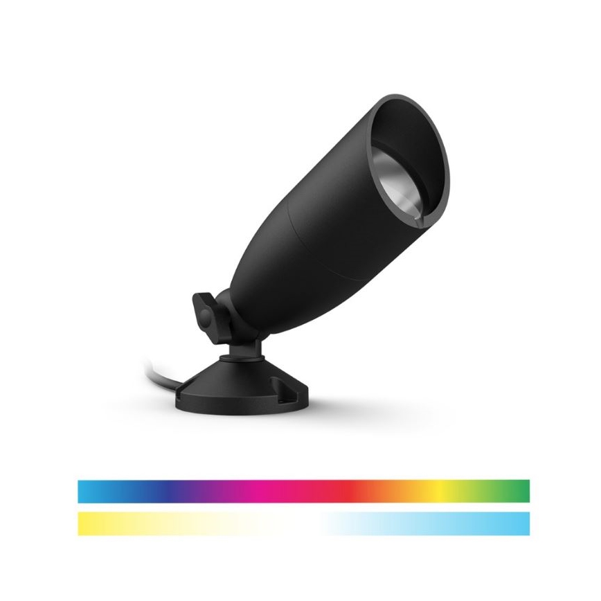 WiZ - LED RGBW Aptumšojams āra starmetis SPOT LED/4W/12V 2700K-5000K IP65 Wi-Fi