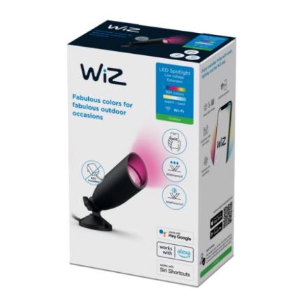 WiZ - LED RGBW Aptumšojams āra starmetis SPOT LED/4W/12V 2700K-5000K IP65 Wi-Fi