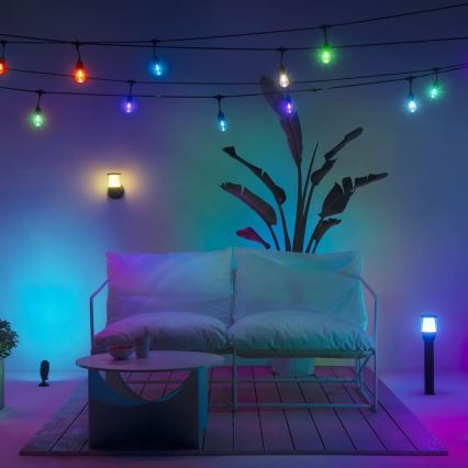 WiZ - LED RGBW regulējama āra lampa ELPAS LED/4,8W/12/230V 2700-5000K IP65 Wi-Fi