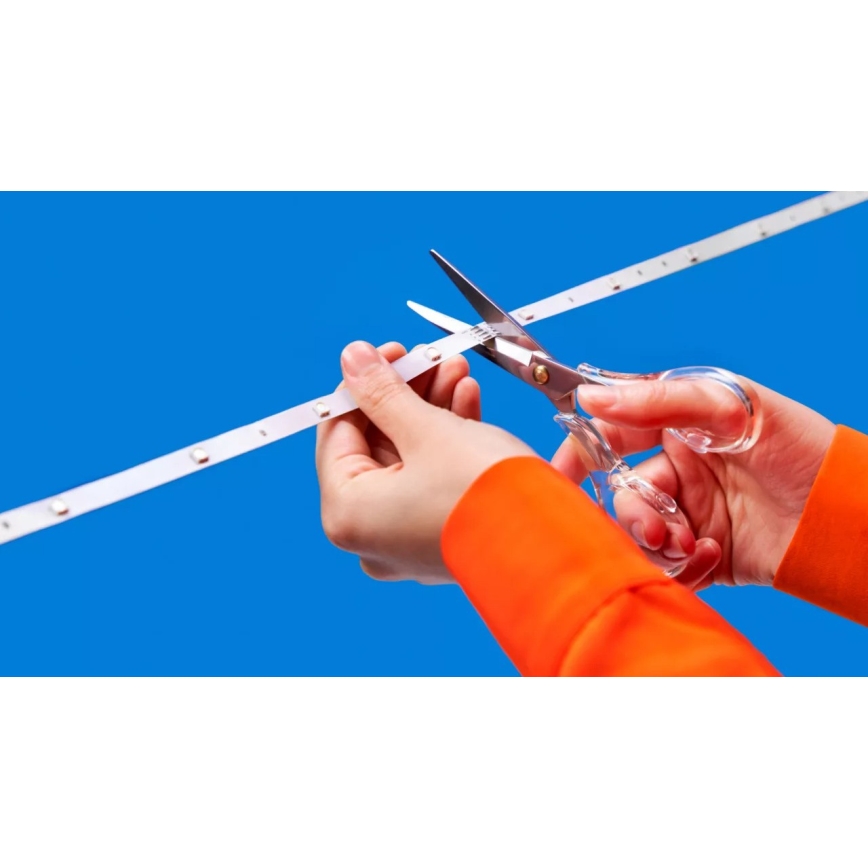 WiZ - RGBIC LED lente ar regulējamu spilgtumu 4m LED/10,2W/5V 2700-6500K Wi-Fi