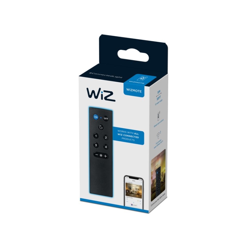 WiZ - Tālvadības pults WIZMOTE 2xAAA Wi-Fi