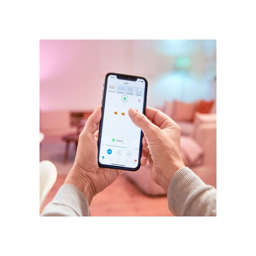 WiZ - Viedā kontaktligzda E 2300W + jaudas mērītājs Wi-Fi