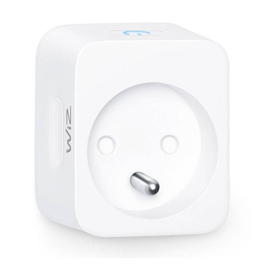 WiZ - Viedā kontaktligzda E 2300W + jaudas mērītājs Wi-Fi