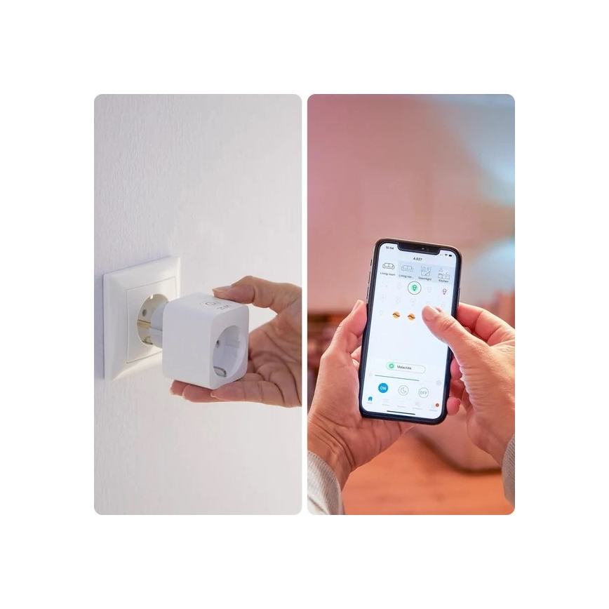 WiZ - Viedā kontaktligzda F 2300W Wi-Fi