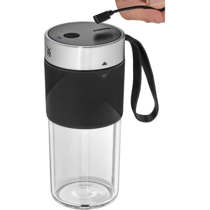 WMF - Ceļojumu smūtiju blenderis KITCHENminis 50W/7,4V 1200 mAh nerūsējošs tērauds