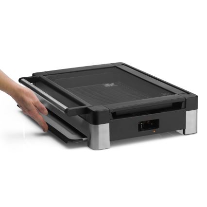WMF - Elektriskais galda grils ar vāku LONO 2200W/230V nerūsējošs tērauds