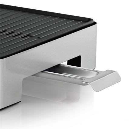 WMF - Elektriskais galda grils QUADRO LONO 1250W/230V nerūsējošs tērauds
