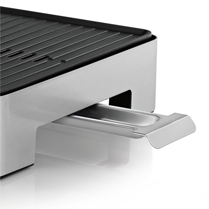 WMF - Elektriskais galda grils QUADRO LONO 1250W/230V nerūsējošs tērauds