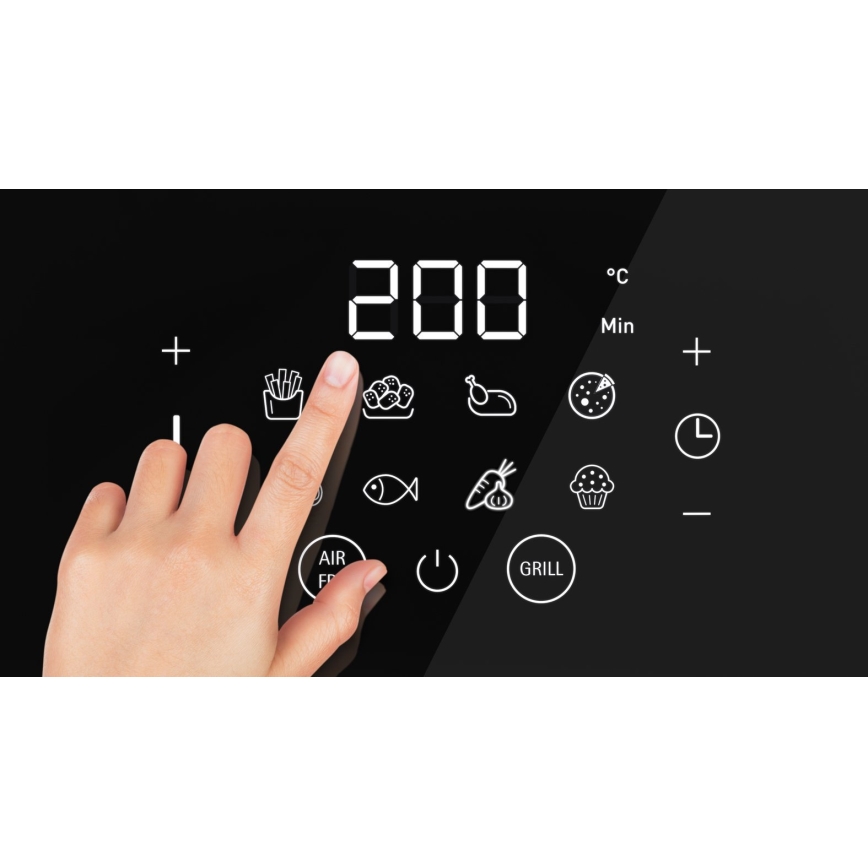 WMF - Karstā gaisa fritēšanas ierīce MULTI TASTE 1550W/230V melna