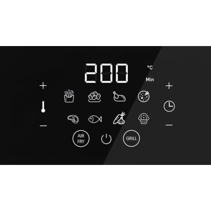 WMF - Karstā gaisa fritēšanas ierīce MULTI TASTE 1550W/230V melna