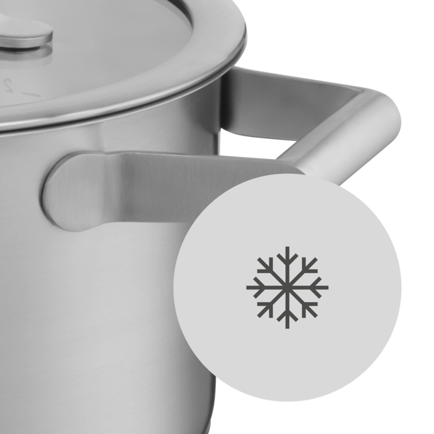 WMF - Katlu komplekts 5gab COMFORT LINE nerūsējošs tērauds