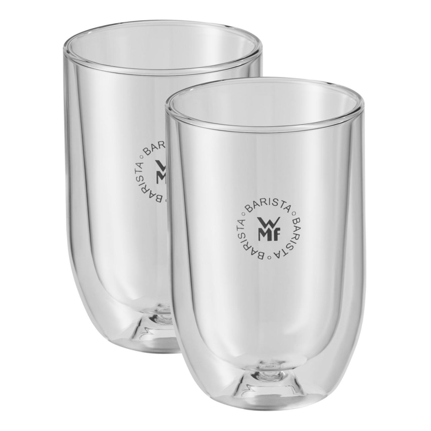 WMF - KOMPLEKTS 2x Latte macchiato glāze BARISTA 280 ml