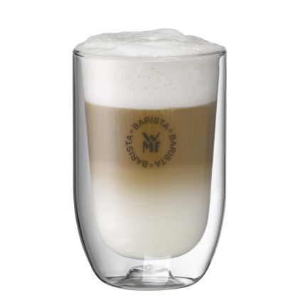 WMF - KOMPLEKTS 2x Latte macchiato glāze BARISTA 280 ml