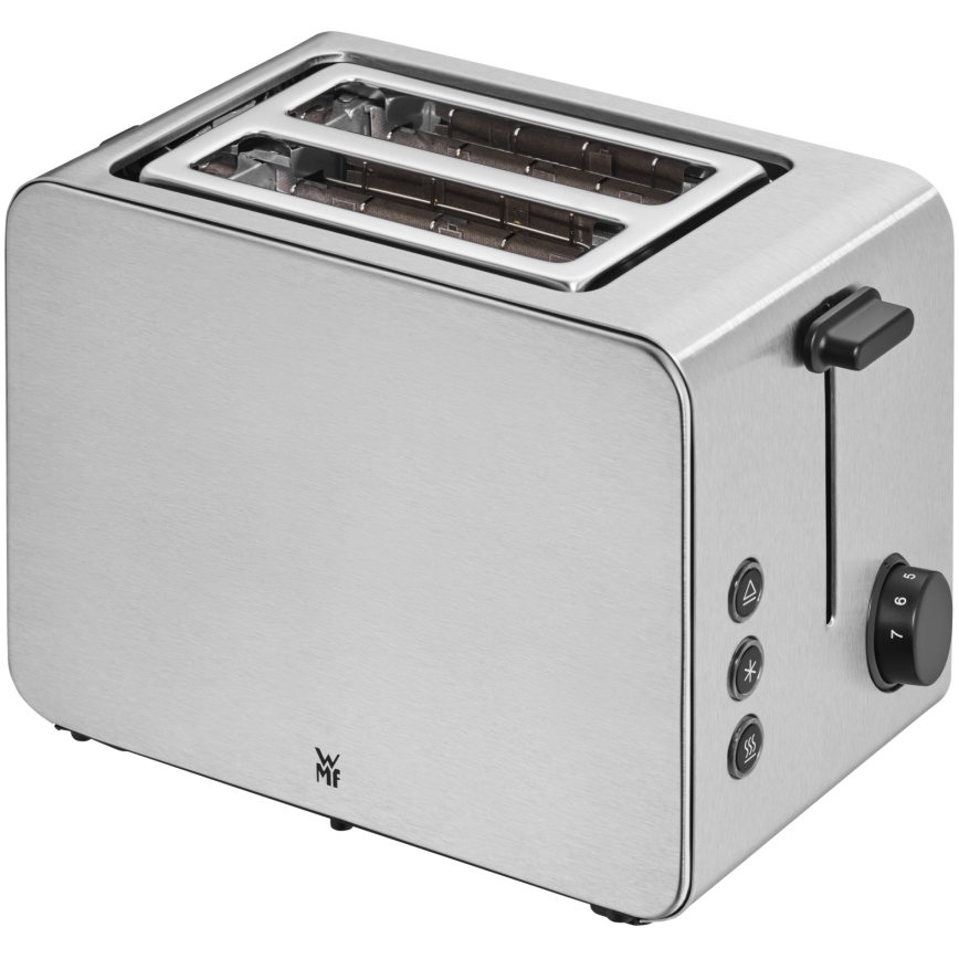 WMF - Maizgrauzdētājs divām šķēlēm LONO 1050 W/230 V, nerūsējošā tērauda