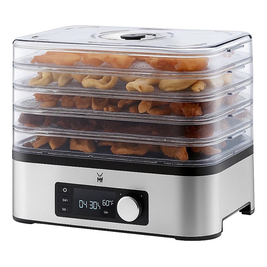 WMF - Pārtikas žāvētājs ar termoregulāciju KITCHENminis 220W/230V nerūsējošs tērauds
