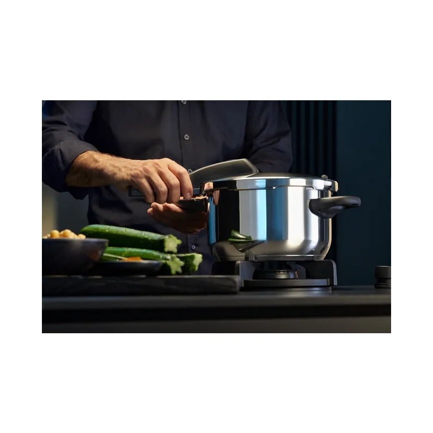 WMF - PERFECT spiedkatlu komplekts 6,5 l + 3 l, no nerūsējošā tērauda