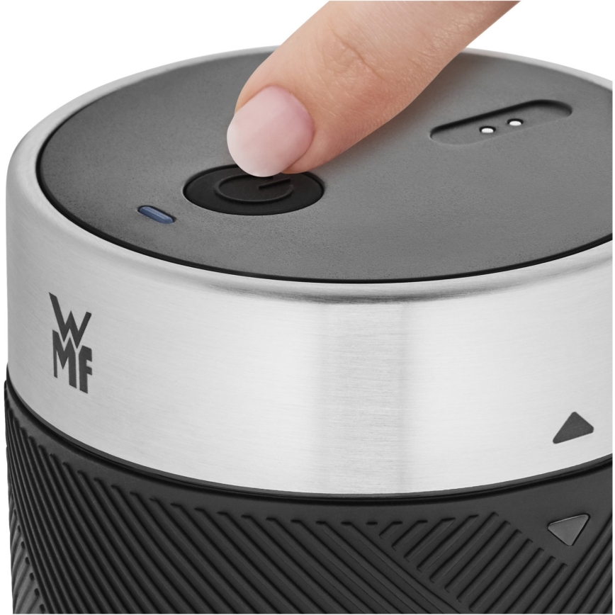 WMF - Portatīvais smoothie blenderis KITCHENminis 50W/7,4V 1200 mAh nerūsējošā tērauda
