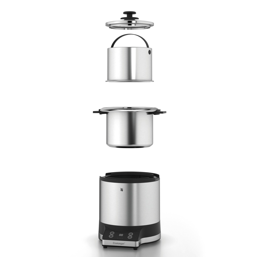 WMF - Rīsu pagatavošanas ierīce KITCHENminis 220W/230V 1 l nerūsējošs tērauds