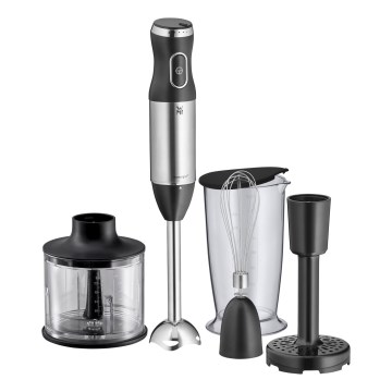 WMF - Rokas blenderis ar piederumiem 4in1 KULT X 600W/230V nerūsējošs tērauds