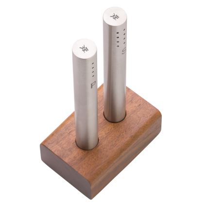WMF - Sāls un piparu trauciņi 2 gab. 7,8 cm baltā robīnija