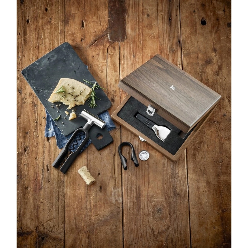 WMF - Someljēru komplekts, 3 gab., valrieksts