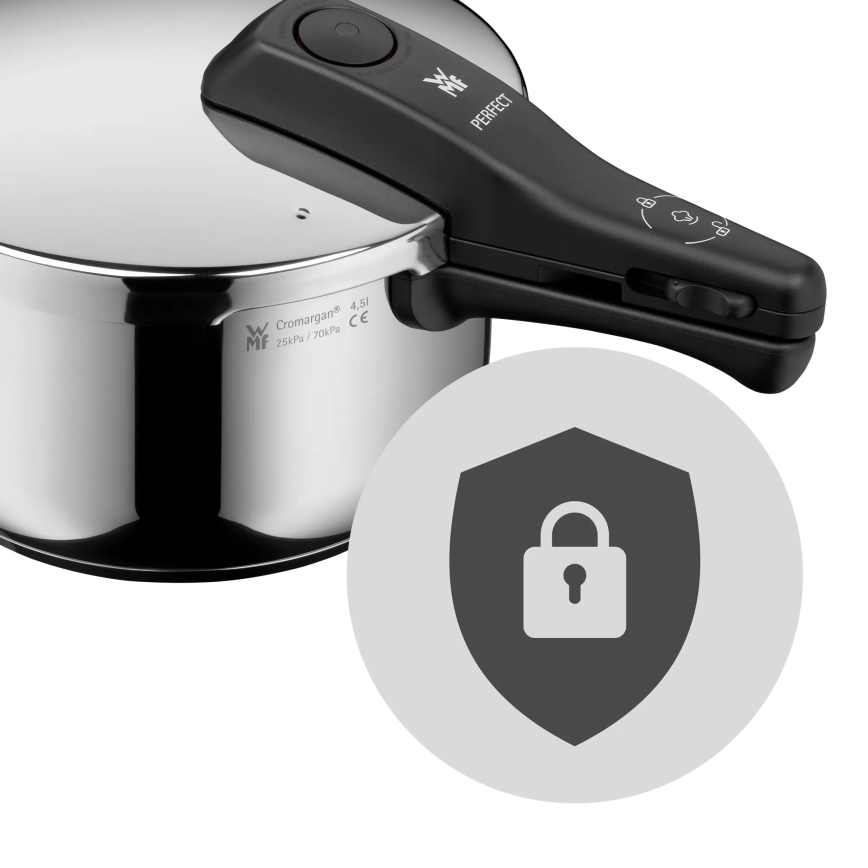 WMF - spiediena katls 4,5 l PERFECT, no nerūsējošā tērauda