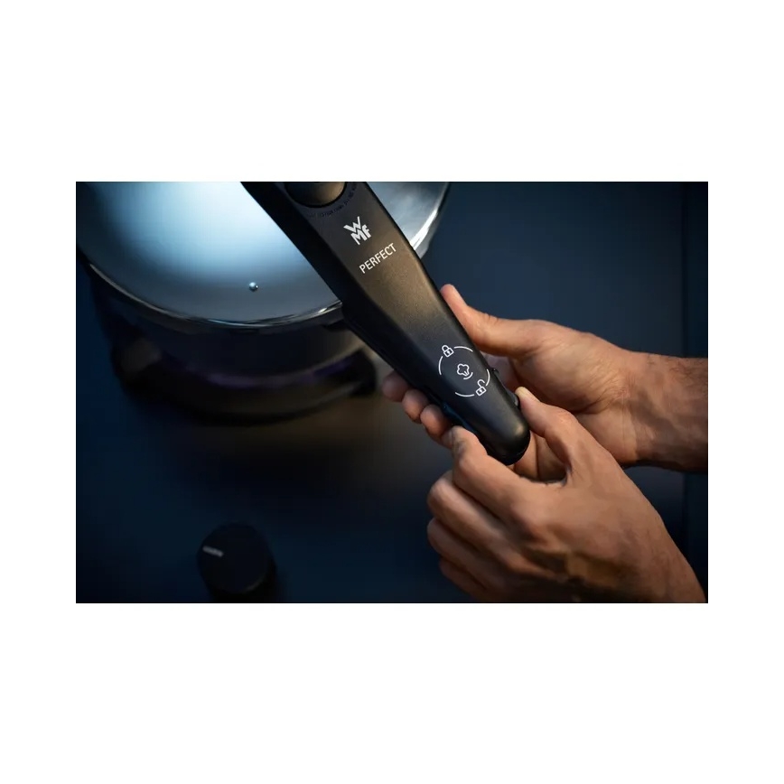 WMF - Spiedkatlu komplekts 8,5 l + 4,5 l PERFECT, nerūsējošā tērauda