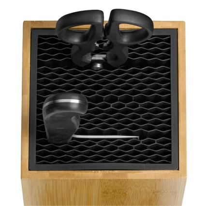 WMF - SPITZENKLASSE PLUS 6 daļu virtuves nažu komplekts ar statīvu