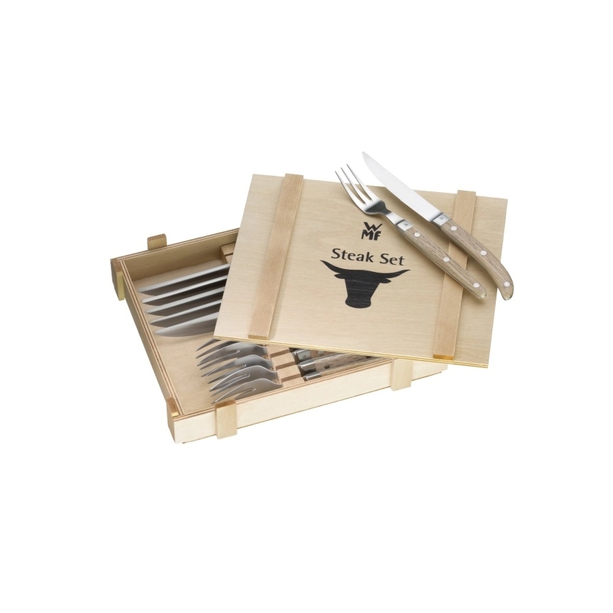 WMF - Steiku galda piederumu komplekts RANCH, 12 gab.