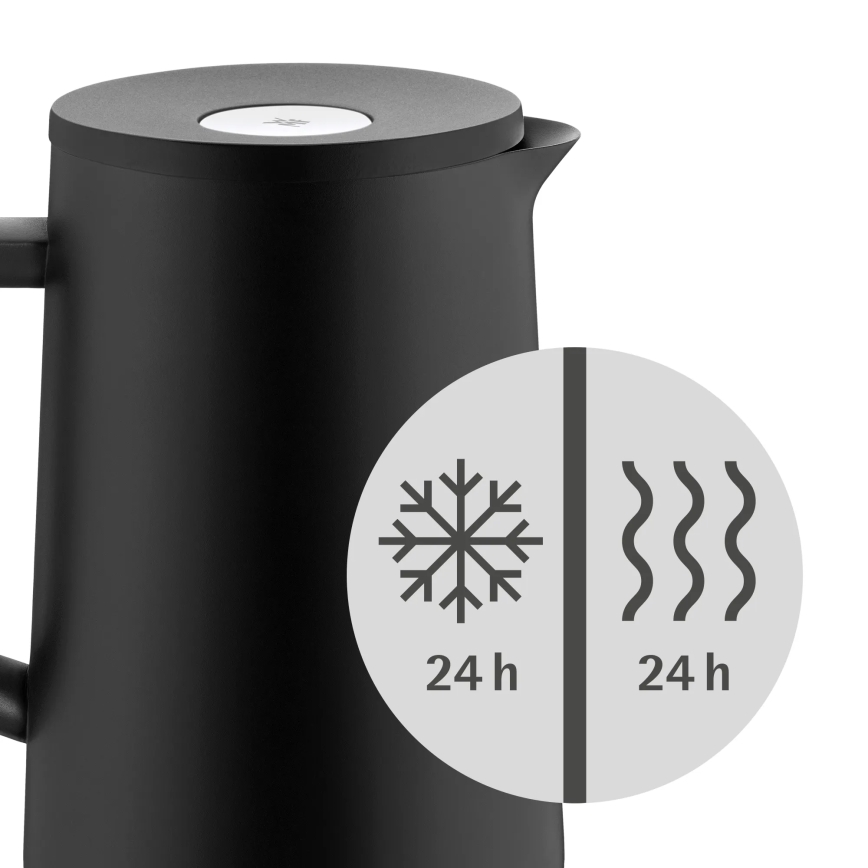 WMF - Termo kanna IMPULSE melna 1 l