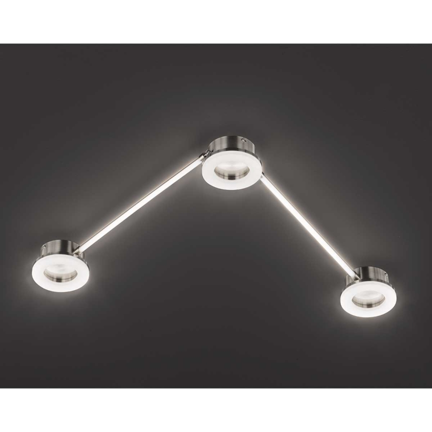 Wofi 10184 - LED Aptumšojams starmetis LIMA 3xLED/7W/230V 3000K