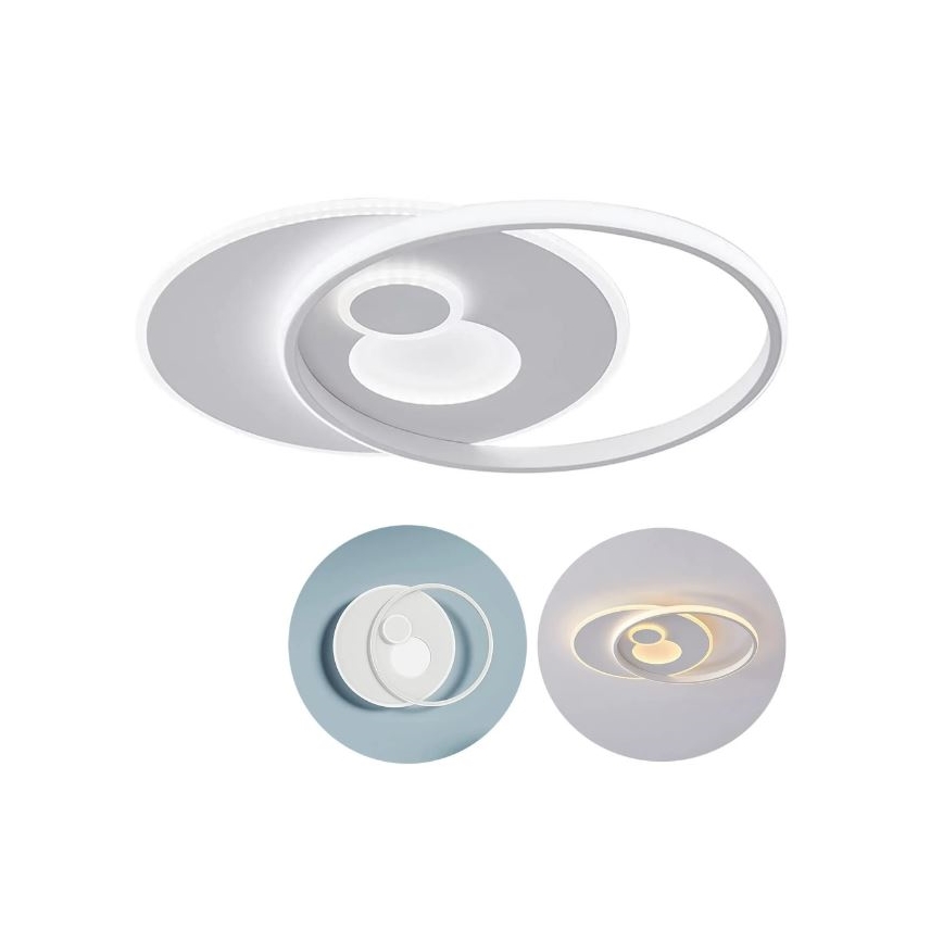 Wofi 11621 - LED Aptumšojama griestu lampa AKON LED/38W/230V 2700-5500K + tālvadības pults
