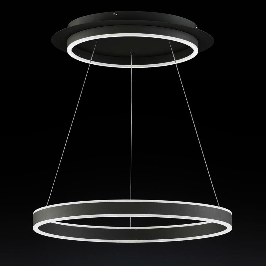 Wofi 12147 - LED Aptumšojama lustra ar auklu KEMI LED/73W/230V 3000K + tālvadības pults