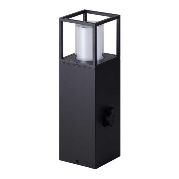 Wofi 12233 - LED Āra lampa ar kontaktligzdu FILIA LED/8,5W/230V IP54 50 cm SCHUKO