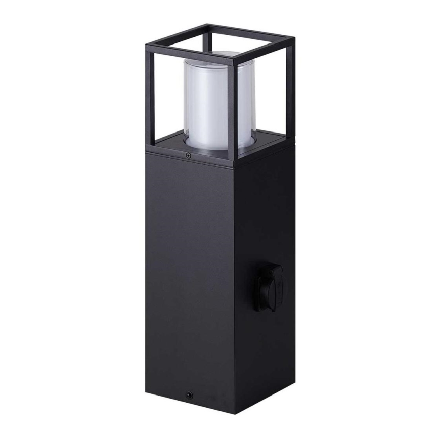 Wofi 12233 - LED Āra lampa ar kontaktligzdu FILIA LED/8,5W/230V IP54 50 cm SCHUKO