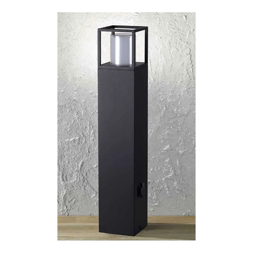 Wofi 12234 - LED Āra lampa ar kontaktligzdu FILIA LED/8,5W/230V IP54 80 cm SCHUKO