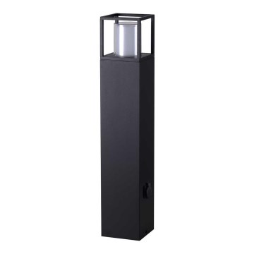 Wofi 12234 - LED Āra lampa ar kontaktligzdu FILIA LED/8,5W/230V IP54 80 cm SCHUKO