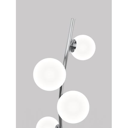 Wofi 3014-907 - LED Grīdas stāvlampa NANCY 9xG9/3,5W/230V spīdīgi hromēts