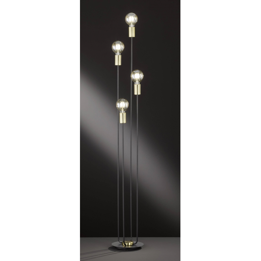 Wofi 3255.04.10.8000 - Grīdas stāvlampa YORK 4xE27/60W/230V