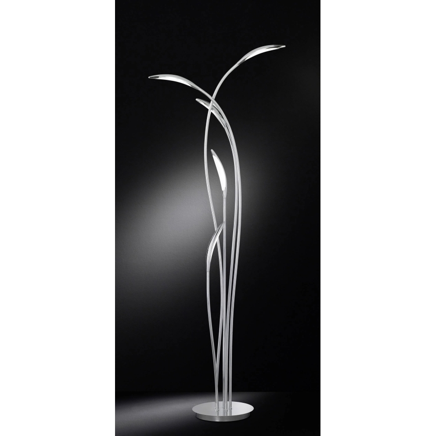 Wofi 3326.05.01.5000 - LED Aptumšojama grīdas stāvlampa HAMPTON 5xLED/5,2W/230V + tālvadības pults
