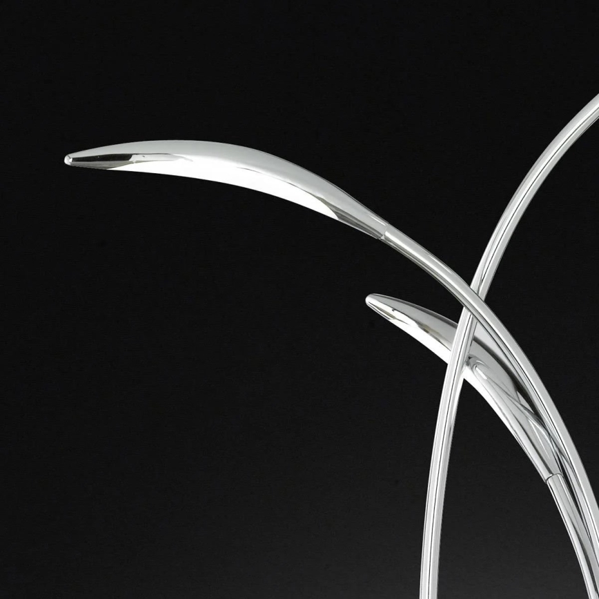 Wofi 3326.05.01.5000 - LED Aptumšojama grīdas stāvlampa HAMPTON 5xLED/5,2W/230V + tālvadības pults