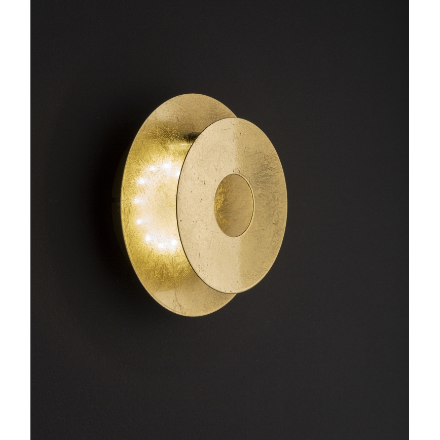 Wofi 4048-101R - LED Sienas lampa BAYONNE LED/6,5W/230V zelta