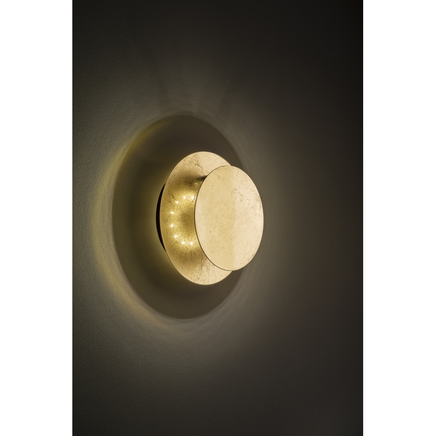 Wofi 4048-301R - LED Sienas lampa BAYONNE LED/6,5W/230V zelta