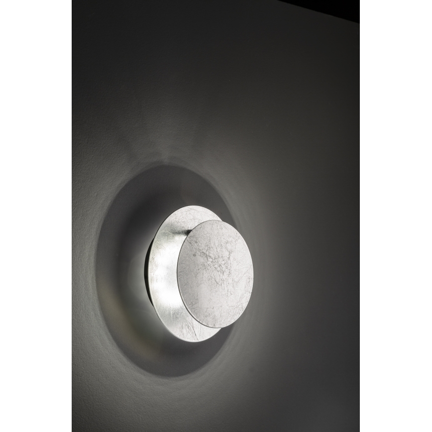 Wofi 4048-303R - LED Sienas lampa BAYONNE LED/6,5W/230V sudraba