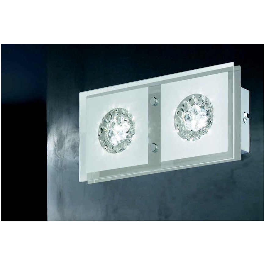 Wofi 4272.02.01.0000 - LED Sienas gaismeklis REIMS 2xLED/4W/230V