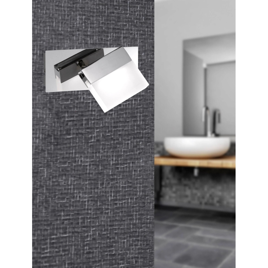 Wofi 4501.01.01.0044 - LED Vannas istabas starmetis SONETT LED/4W/230V IP23