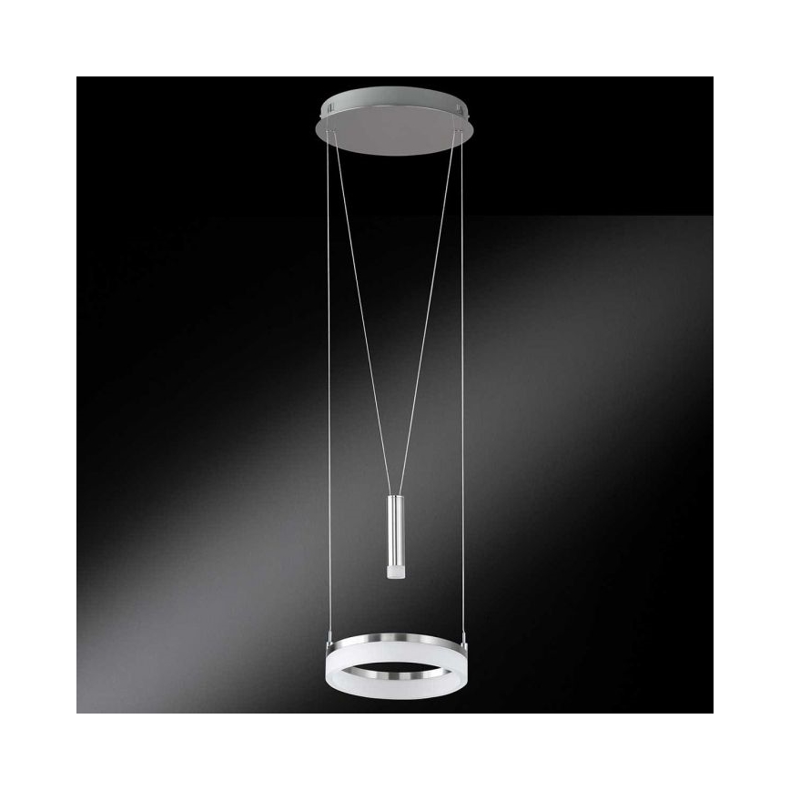 Wofi 6263.02.54.6250 - LED Aptumšojama lustra ar auklu JETTE LED/10W/230V + LED/1W