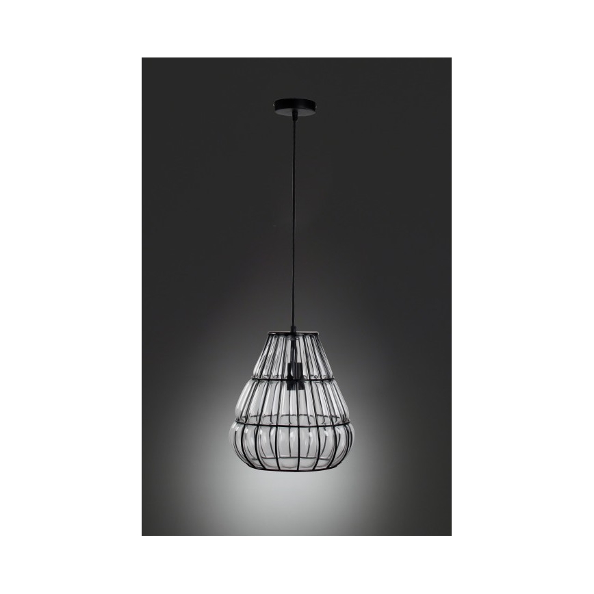 Wofi 6404.01.10.9000 - Lustra ar auklu BANKS 1xE27/40W/230V