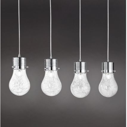 Wofi 7003.04.01.0150 - Lustra ar auklu FUTURA 4xE14/40W/230V